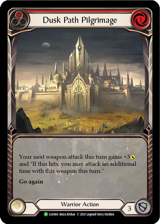 Image for Dusk Path Pilgrimage (Red) - LGS060 (Flesh and Blood: Promo Cards) (LGS060) - Flesh and Blood TCG