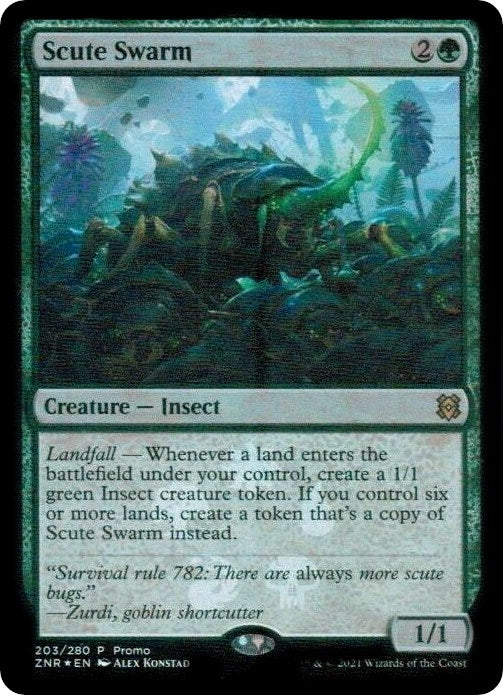 Image for Scute Swarm (Media Promos) (203) - Magic: The Gathering