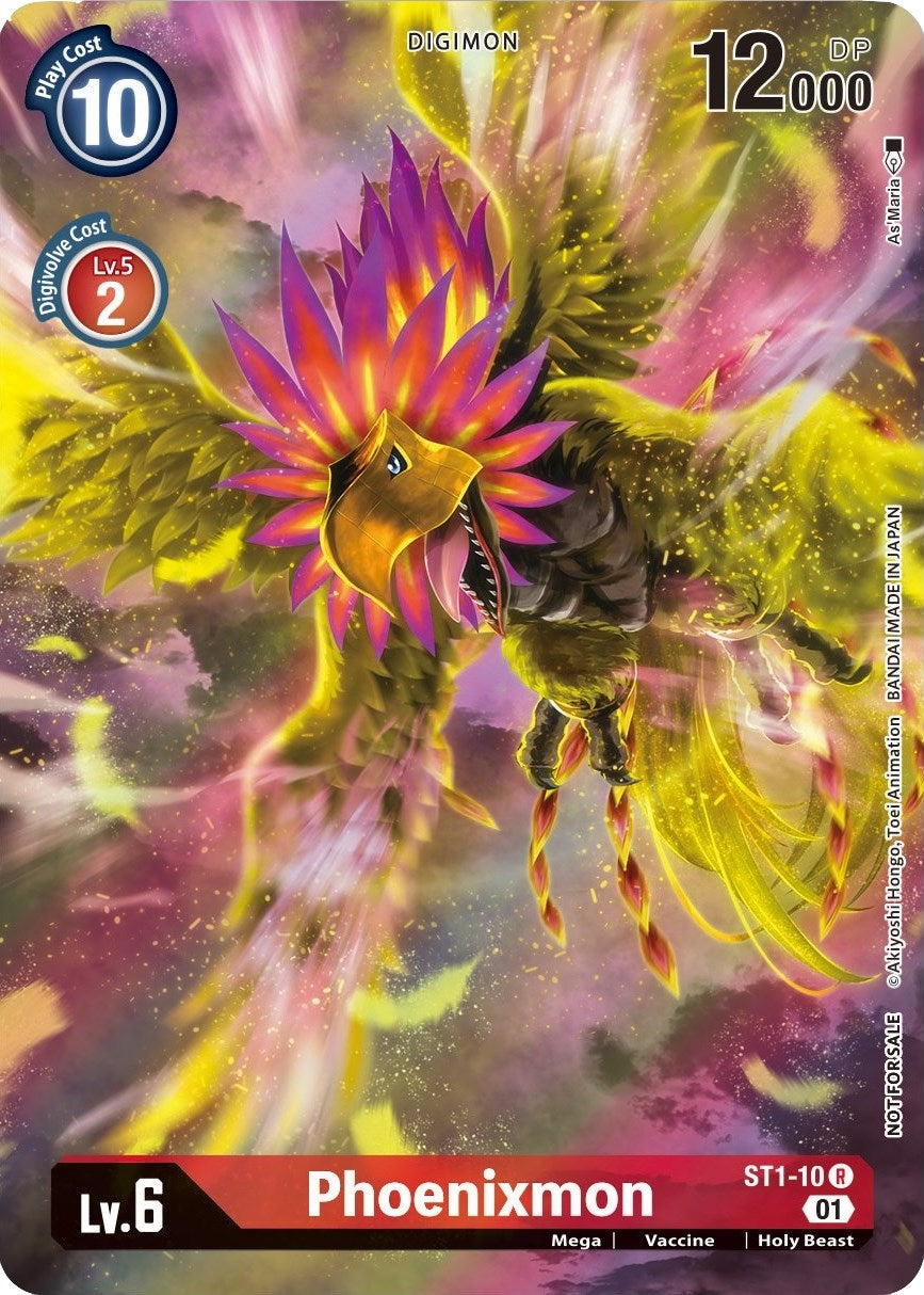 Image for Phoenixmon (1-Year Anniversary Box Topper) (ST1-10 R) [Starter Deck 01: Gaia Red]