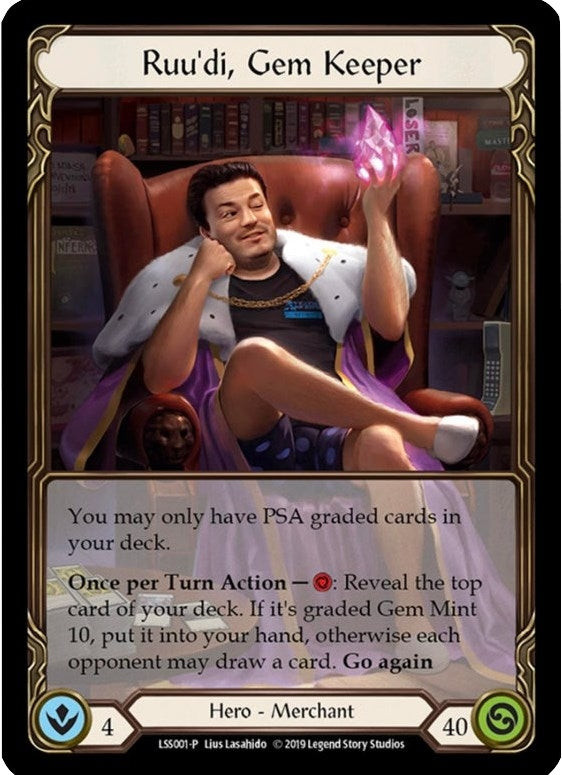 Image for Ruu'di, Gem Keeper - LSS001 (Flesh and Blood: Promo Cards) (LSS001) - Flesh and Blood TCG
