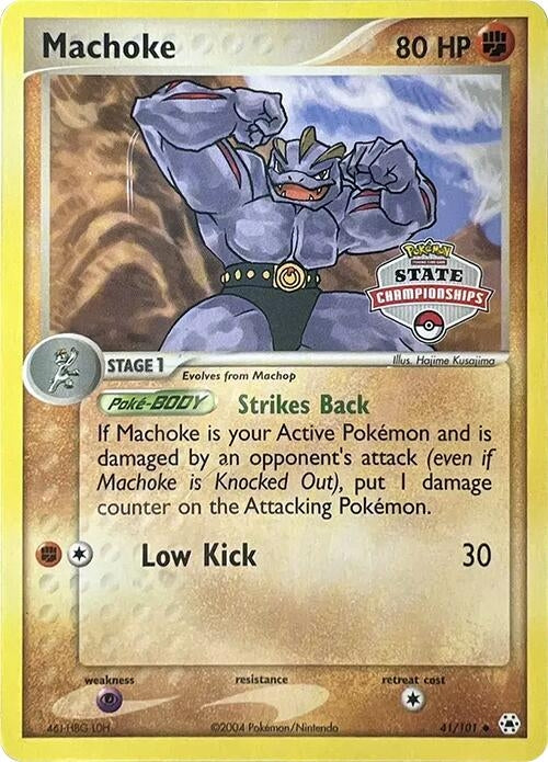 Image for Machoke - 41/101 (State Championships) (League & Championship Cards) (041/101) - Pokemon