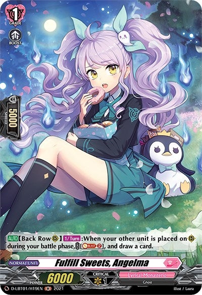 Image for Fulfill Sweets, Angelma (Holo) (D-LBT01: Lyrical Melody) (D-LBT01/H19EN) - Cardfight Vanguard