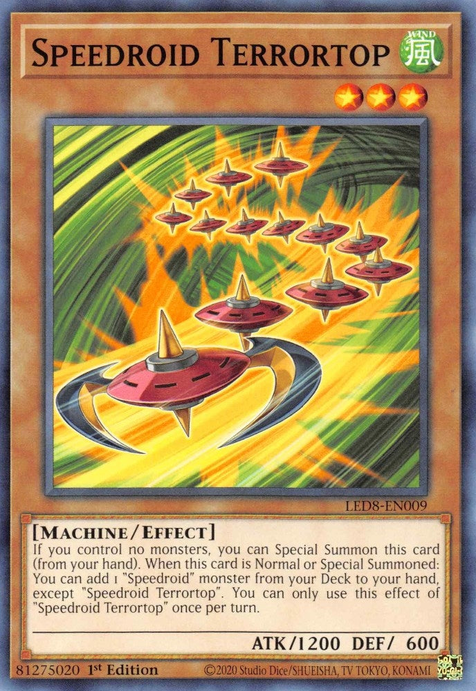 Image for Speedroid Terrortop (Legendary Duelists: Synchro Storm) (LED8-EN009) - YuGiOh