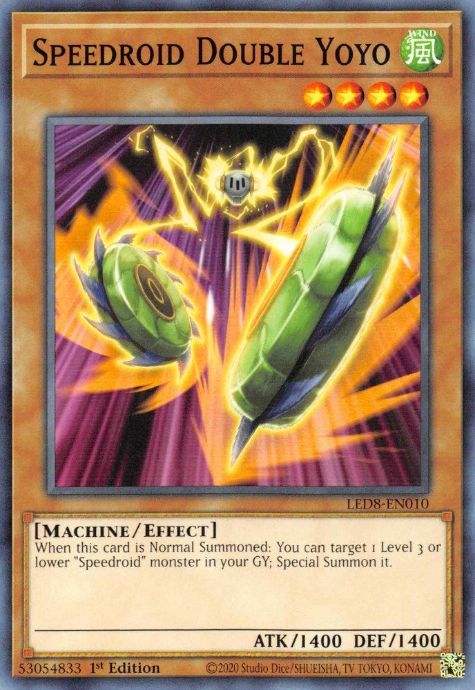 Image for Speedroid Double Yoyo (Legendary Duelists: Synchro Storm) (LED8-EN010) - YuGiOh