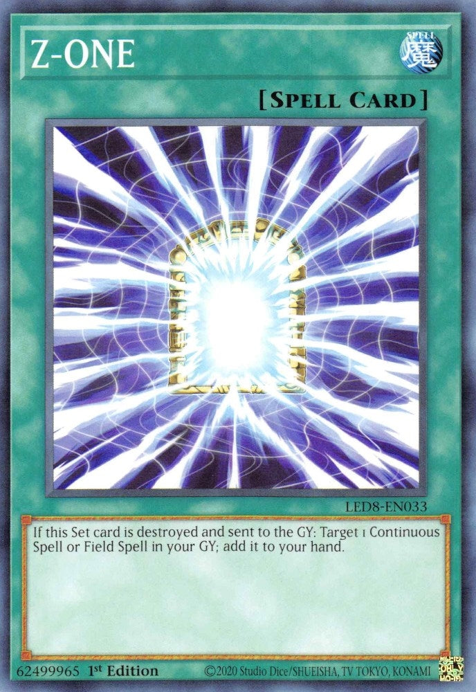 Image for Z-ONE (Legendary Duelists: Synchro Storm) (LED8-EN033) - YuGiOh