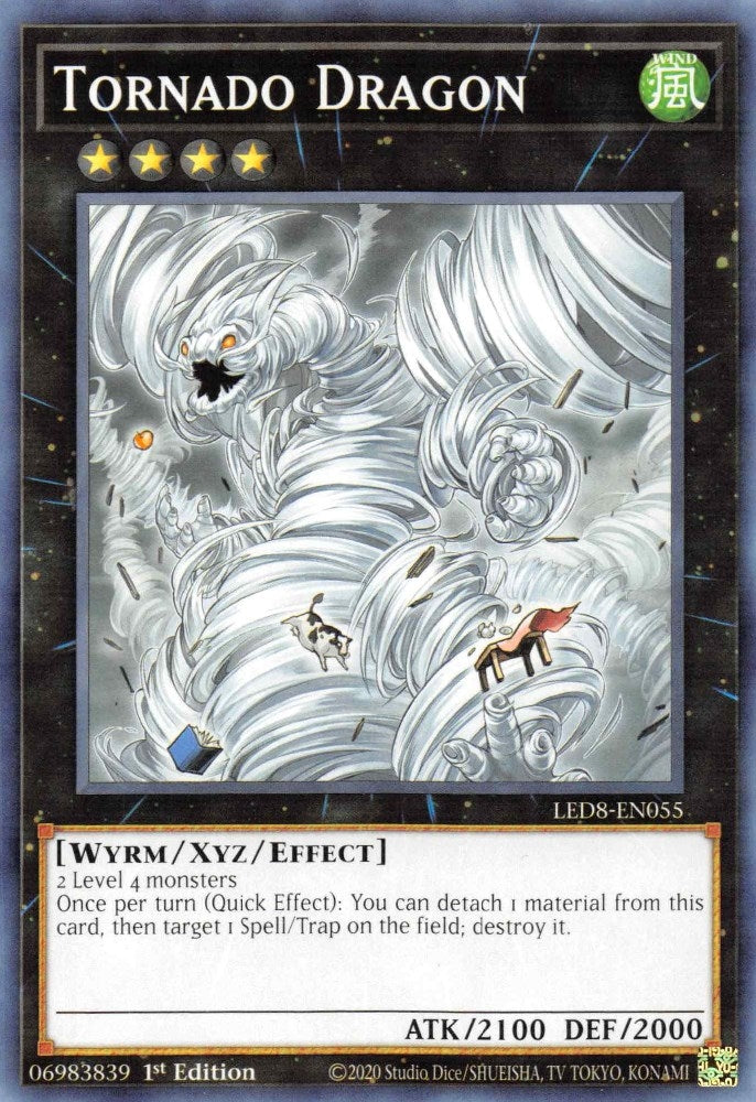 Image for Tornado Dragon (Legendary Duelists: Synchro Storm) (LED8-EN055) - YuGiOh