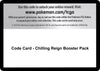 Image for Code Card - Chilling Reign Booster Pack - Pokemon