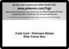 Image for Code Card - Darkness Ablaze Elite Trainer Box - Pokemon