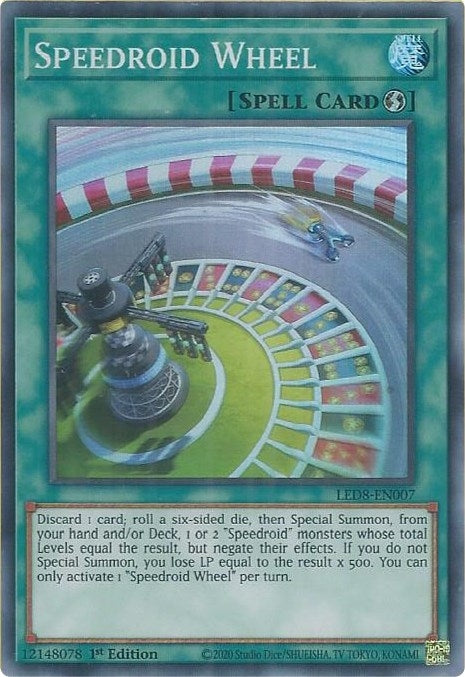 Image for Speedroid Wheel (Legendary Duelists: Synchro Storm) (LED8-EN007) - YuGiOh
