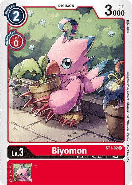 Image for Biyomon (Official Tournament Pack Vol.3) (ST1-02 C) [Starter Deck 01: Gaia Red]