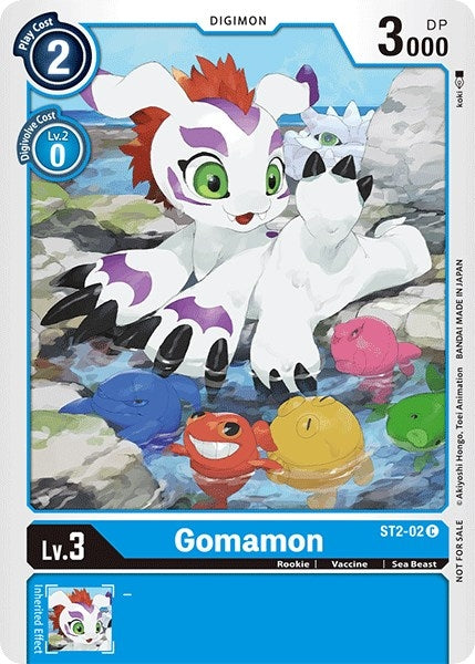 Image for Gomamon (Official Tournament Pack Vol.3) (ST-2) (ST2-02 C) - Digimon Card Game