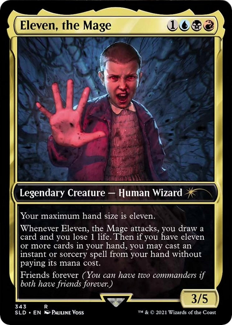 Image for Eleven, the Mage (Secret Lair Drop Series) (343) - Magic: The Gathering