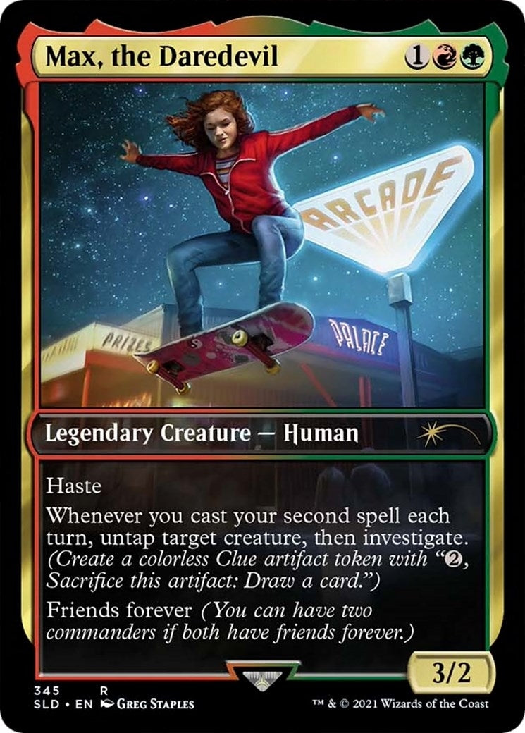 Image for Max, the Daredevil (Secret Lair Drop Series) (345) - Magic: The Gathering