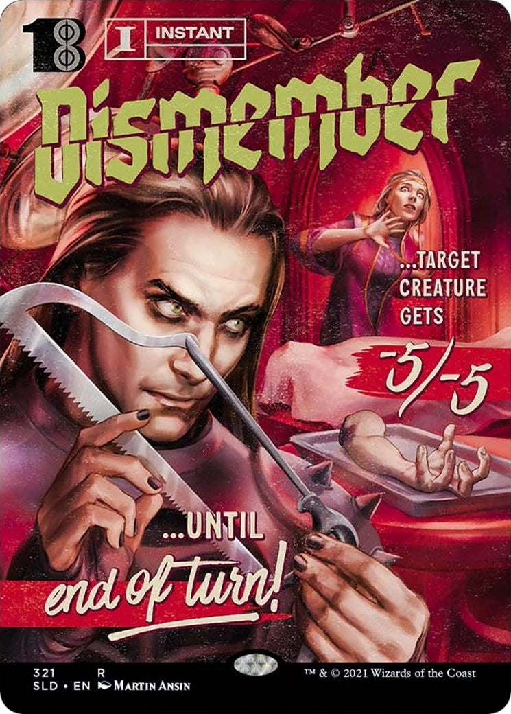Image for Dismember (Secret Lair Drop Series) (321) - Magic: The Gathering