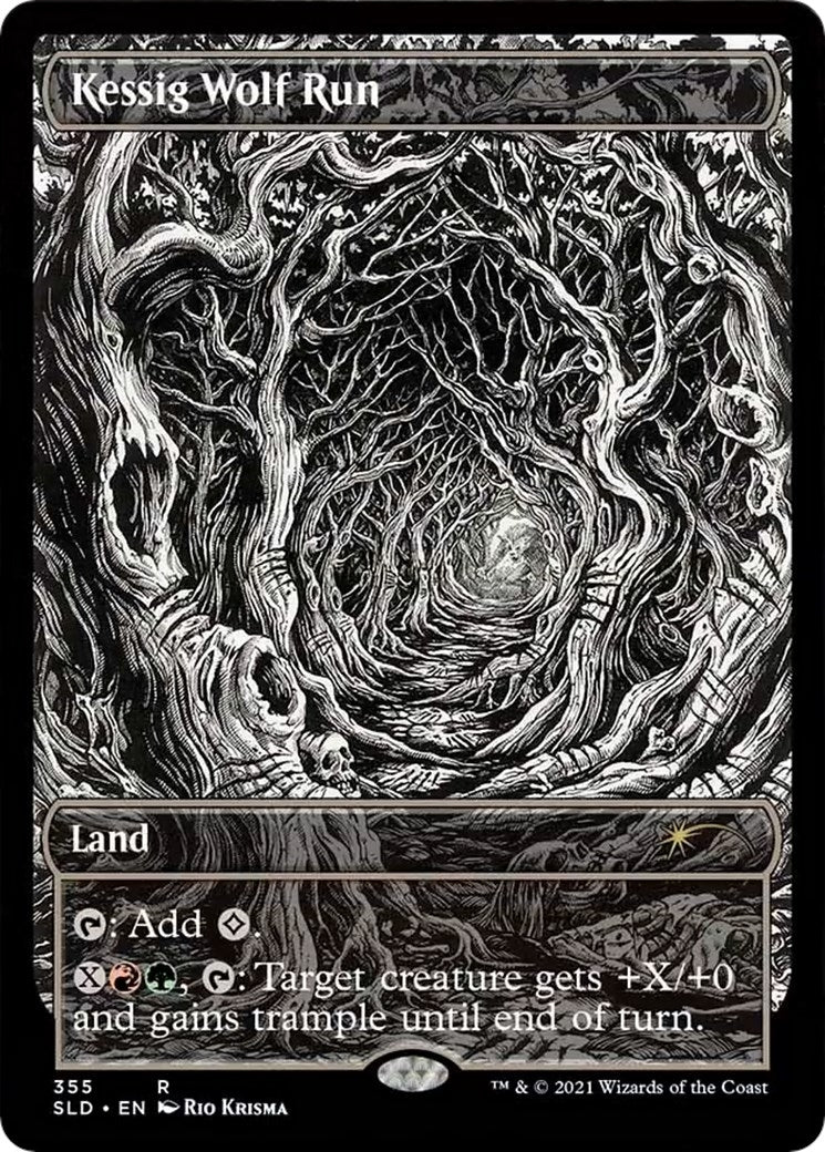 Image for Kessig Wolf Run (Secret Lair Drop Series) (355) - Magic: The Gathering