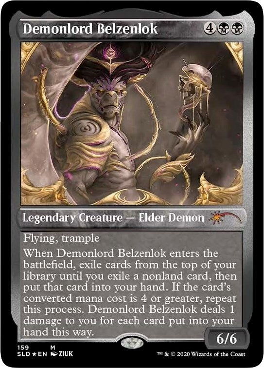 Image for Demonlord Belzenlok (Foil Etched) (Secret Lair Drop Series) (159) - Magic: The Gathering