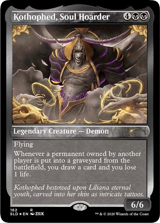 Image for Kothophed, Soul Hoarder (Foil Etched) (Secret Lair Drop Series) (162) - Magic: The Gathering