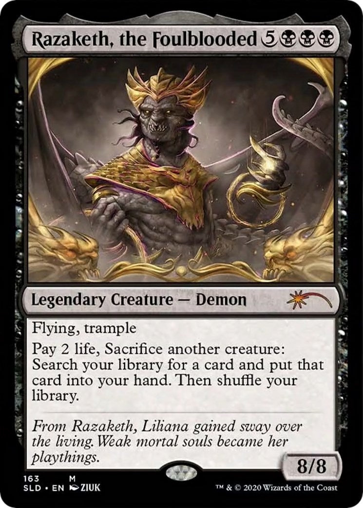 Image for Razaketh, the Foulblooded (Secret Lair Drop Series) (163) - Magic: The Gathering