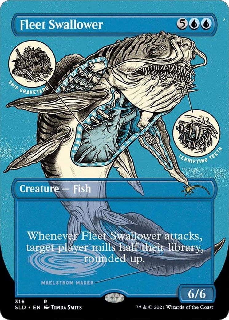 Image for Fleet Swallower (Foil Etched) (Secret Lair Drop Series) (316) - Magic: The Gathering