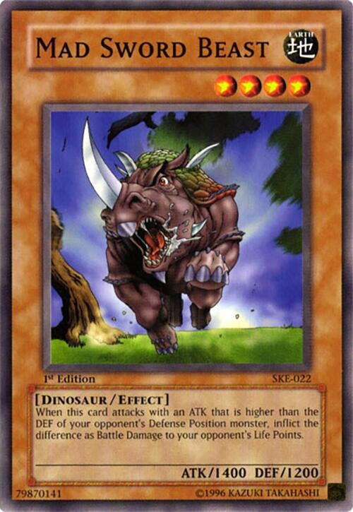 Image for Mad Sword Beast (Starter Deck: Kaiba Evolution) (SKE-022) - YuGiOh