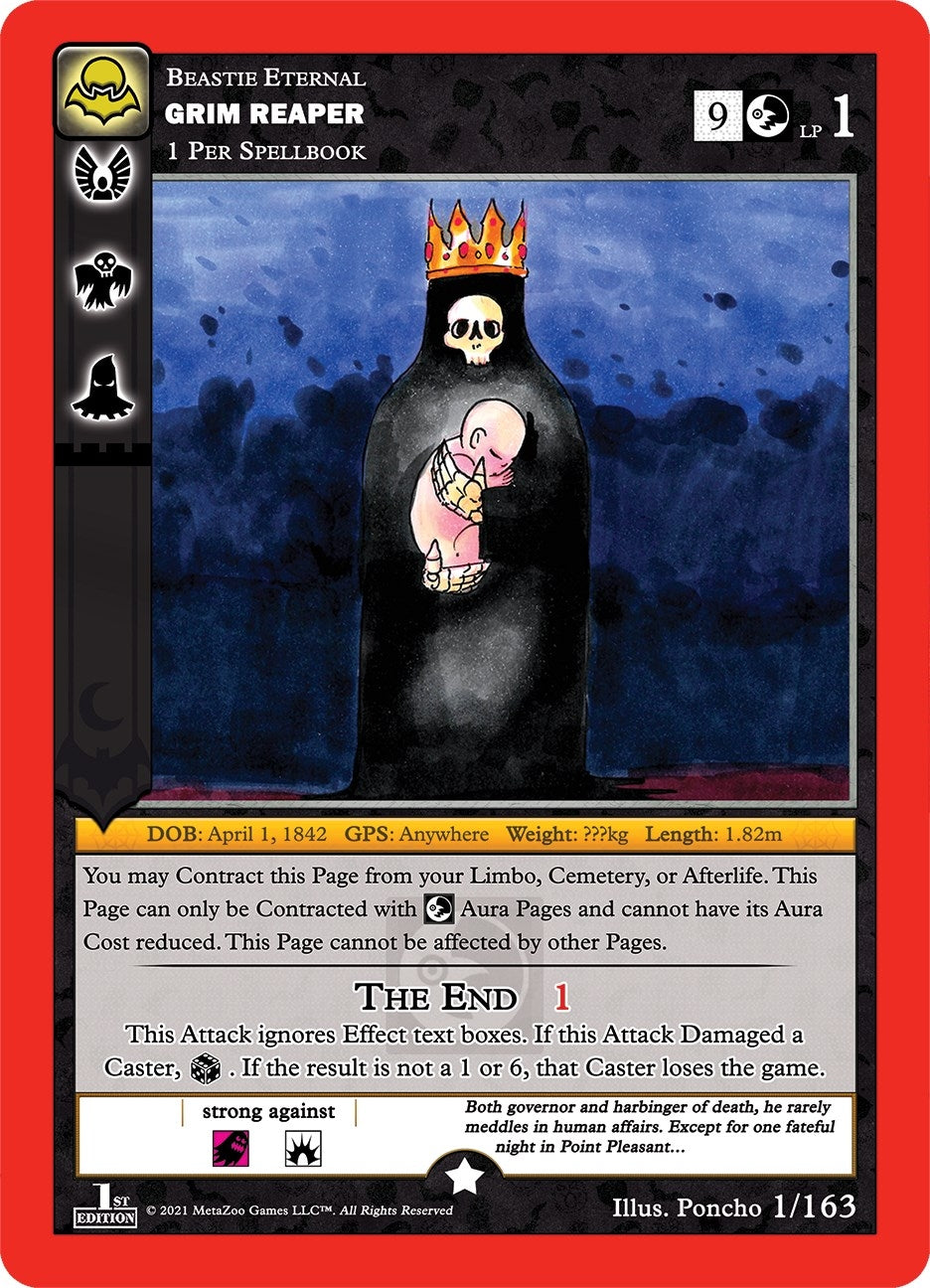 Image for Grim Reaper (Nightfall: First Edition) (1/163) - MetaZoo