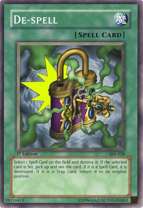 Image for De-Spell (Starter Deck: Kaiba Evolution) (SKE-028) - YuGiOh