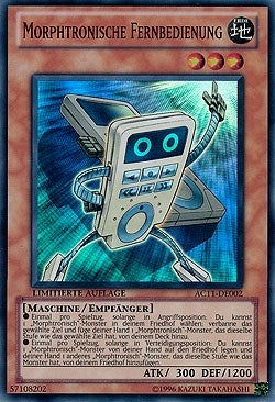 Image for Morphtronic Remoten (German) - "Morphtronische Fernbedienung" (Advent Calendar 2011 (Adventskalender)) (AC11-DE002) - YuGiOh
