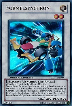 Image for Formula Synchron (German) - "Formelsynchron" (Advent Calendar 2011 (Adventskalender)) (AC11-DE009) - YuGiOh