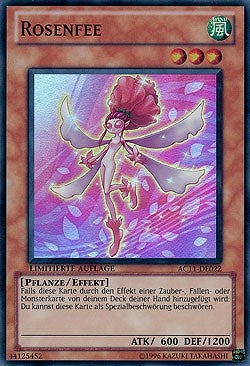 Image for Rose Fairy (German) - "Rosenfee" (Advent Calendar 2011 (Adventskalender)) (AC11-DE022) - YuGiOh