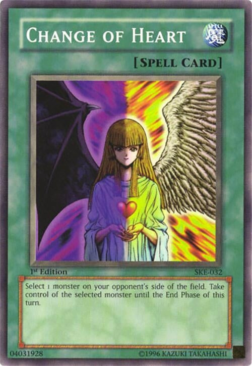 Image for Change of Heart (Starter Deck: Kaiba Evolution) (SKE-032) - YuGiOh