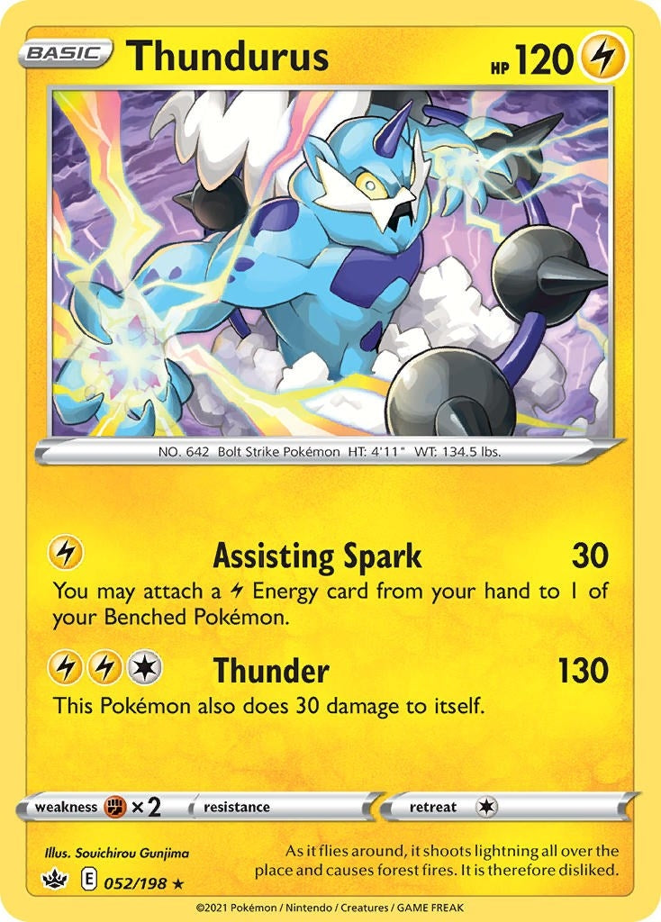 Image for Thundurus (Deck Exclusives) (052/198) - Pokemon