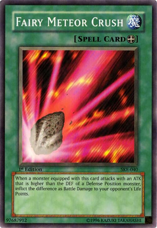 Image for Fairy Meteor Crush (Starter Deck: Kaiba Evolution) (SKE-040) - YuGiOh
