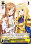 Image for Are These Two Rivals? Asuna & Alice (Sword Art Online -Alicization- Vol.2) (SAO/S80-E009 R) - Weiss Schwarz