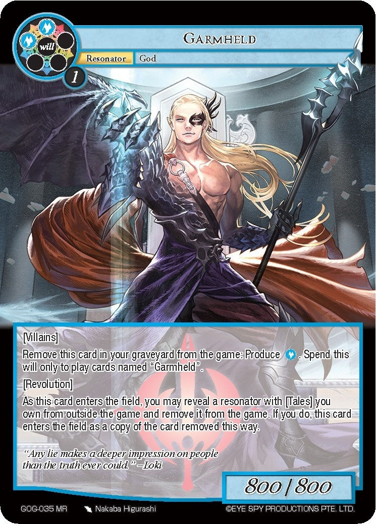 Image for Garmheld (Game of Gods) (GOG-035) - Force of Will