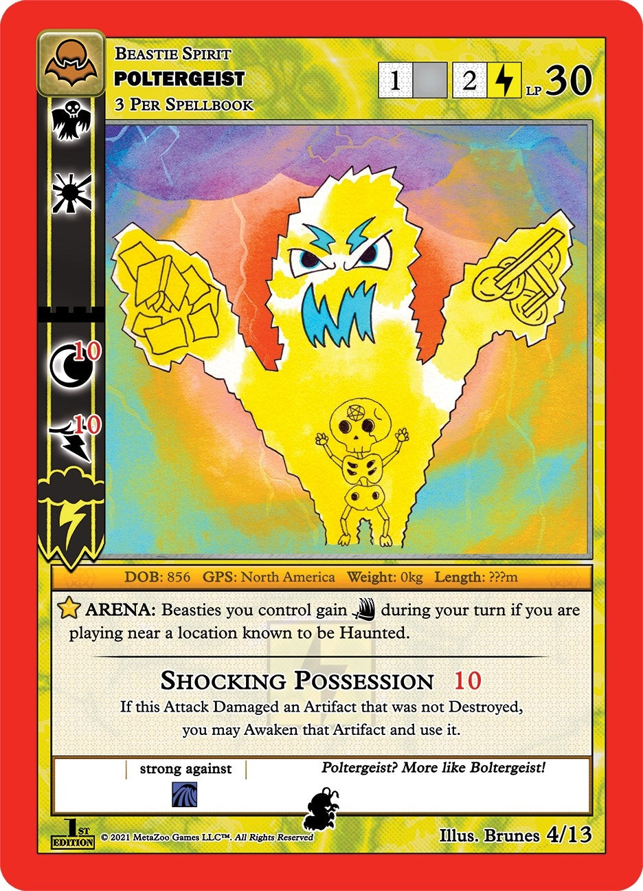 Image for Poltergeist (Nightfall: First Edition Release Event Deck) (4/13) - MetaZoo