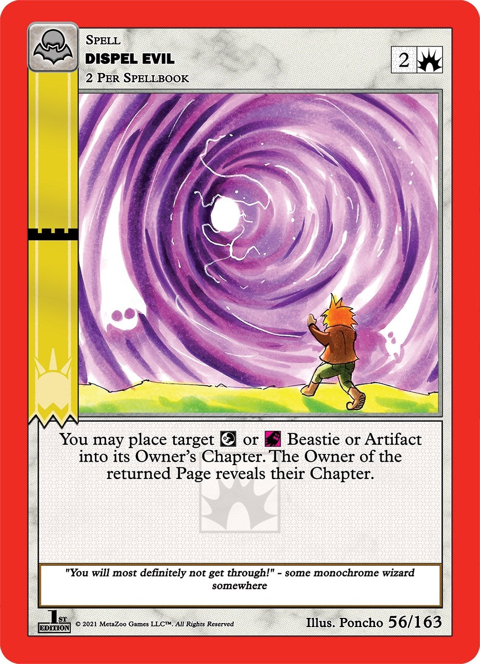 Image for Dispel Evil (Nightfall: First Edition) (56/163) - MetaZoo