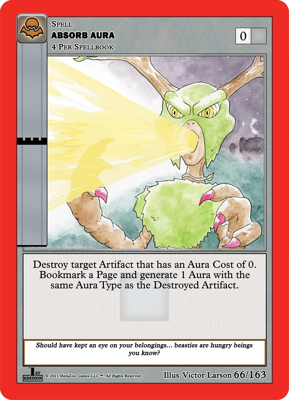Image for Absorb Aura (Nightfall: First Edition) (66/163) - MetaZoo