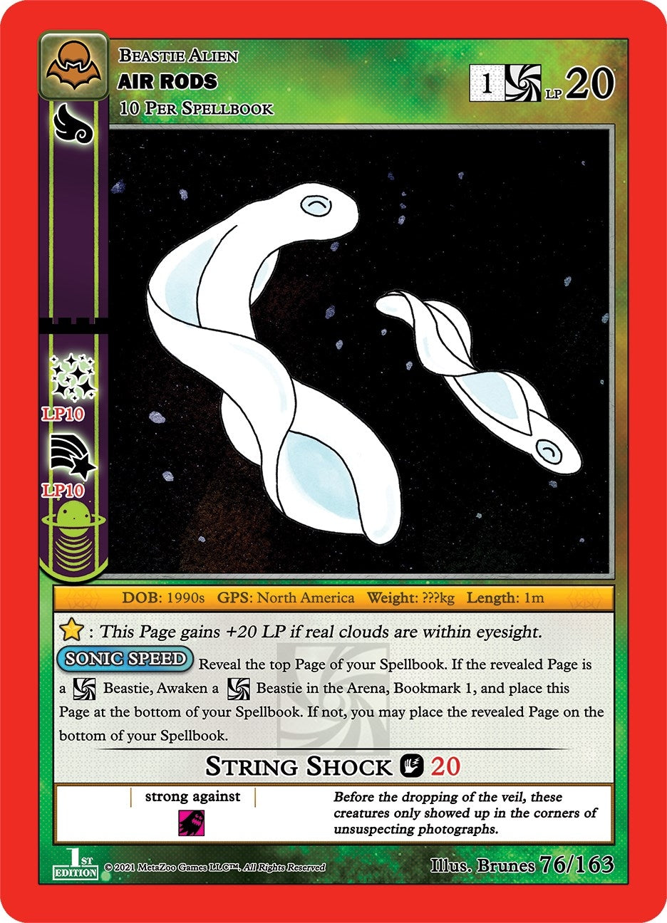 Image for Air Rods (Nightfall: First Edition) (76/163) - MetaZoo