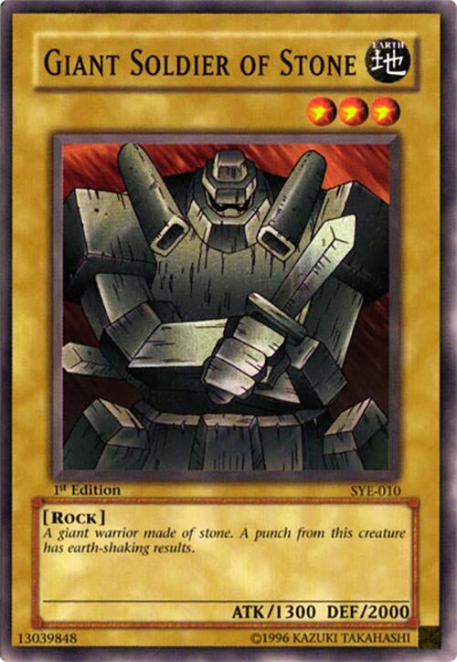 Image for Giant Soldier of Stone (Starter Deck: Yugi Evolution) (SYE-010) - YuGiOh