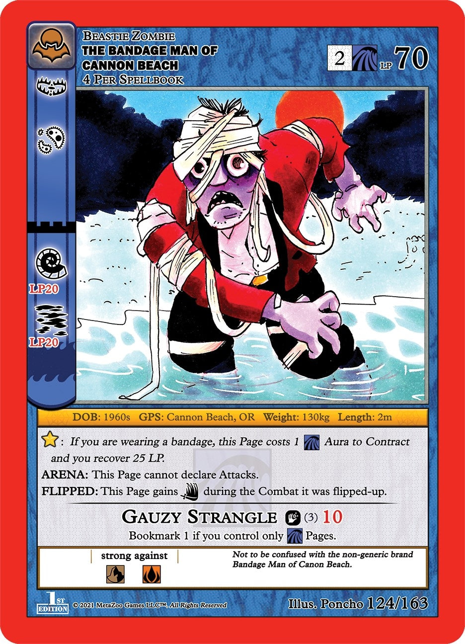 Image for The Bandage Man Of Cannon Beach (Nightfall: First Edition) (124/163) - MetaZoo