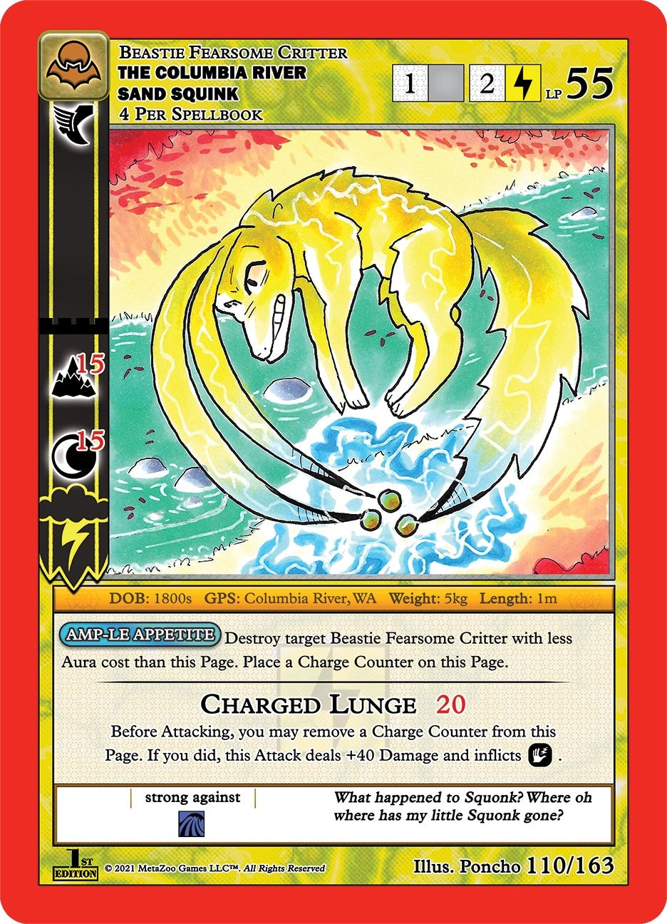 Image for The Columbia River Sand Squink (Nightfall: First Edition) (110/163) - MetaZoo