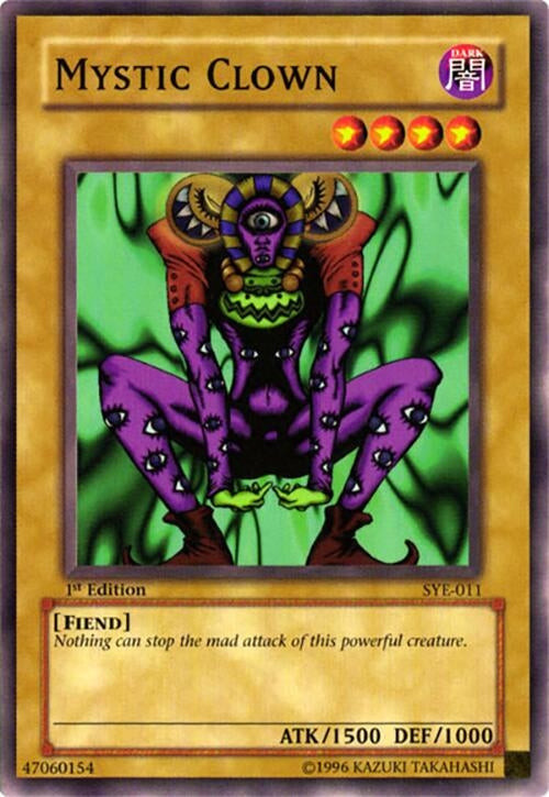 Image for Mystic Clown (Starter Deck: Yugi Evolution) (SYE-011) - YuGiOh