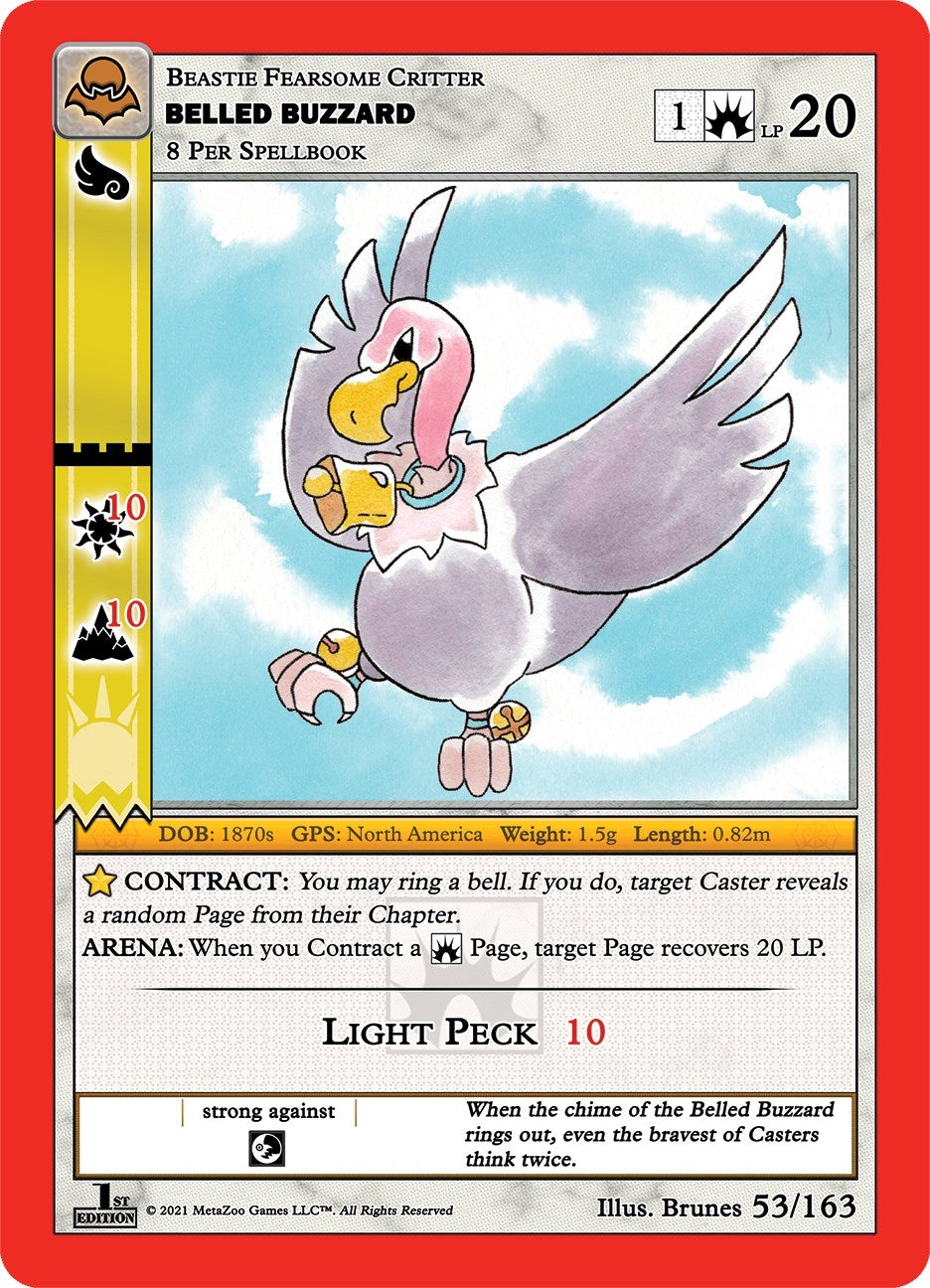 Image for Belled Buzzard (Nightfall: First Edition) (53/163) - MetaZoo
