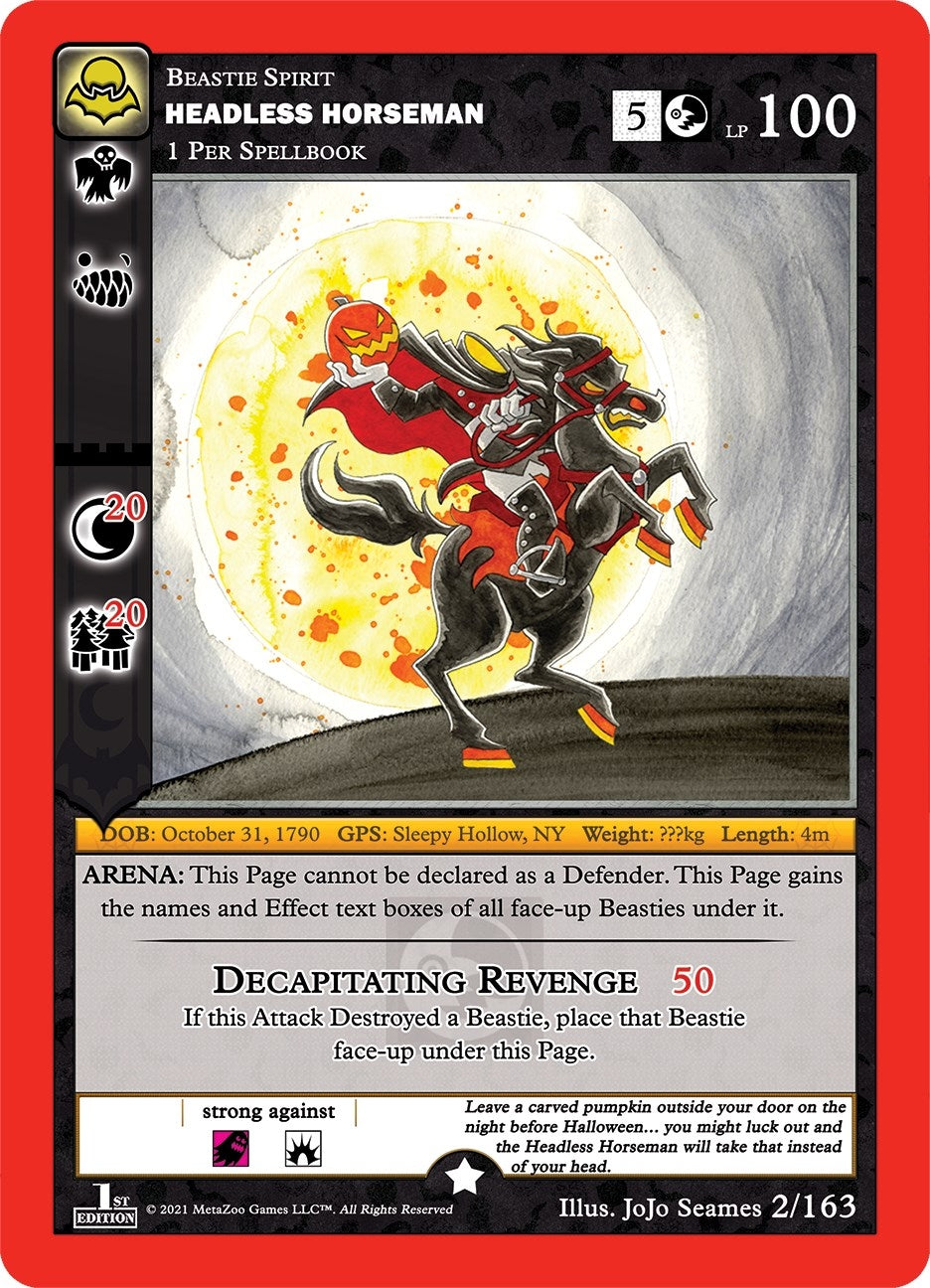 Image for Headless Horseman (Nightfall: First Edition) (2/163) - MetaZoo