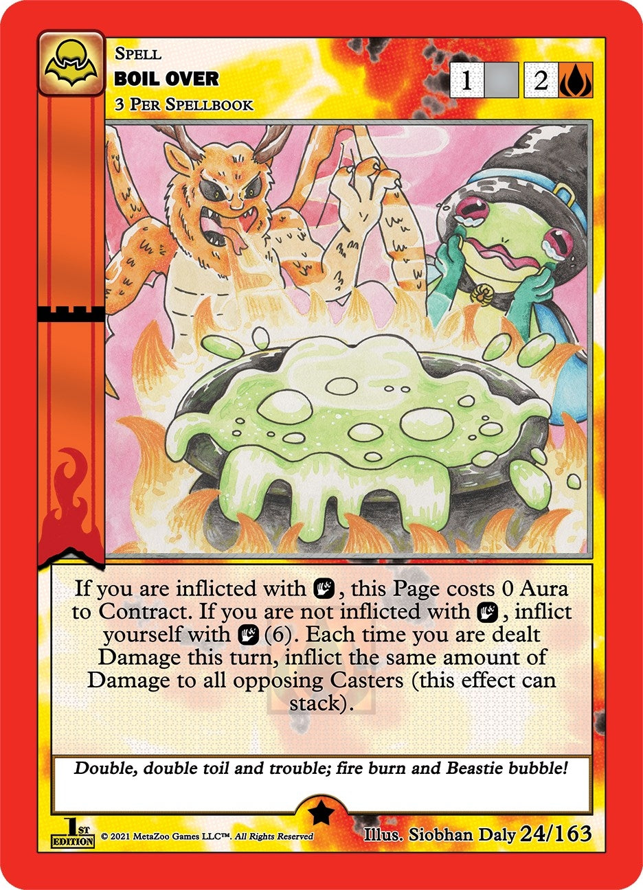 Image for Boil Over (Nightfall: First Edition) (24/163) - MetaZoo
