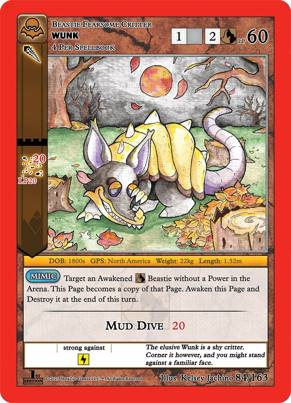 Image for Wunk (Nightfall: First Edition) (84/163) - MetaZoo