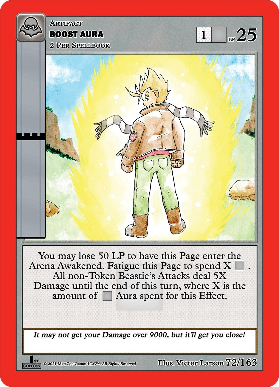 Image for Boost Aura (Nightfall: First Edition) (72/163) - MetaZoo