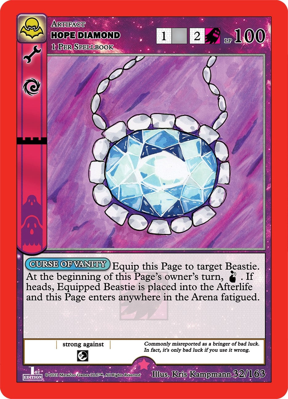 Image for Hope Diamond (Nightfall: First Edition) (32/163) - MetaZoo