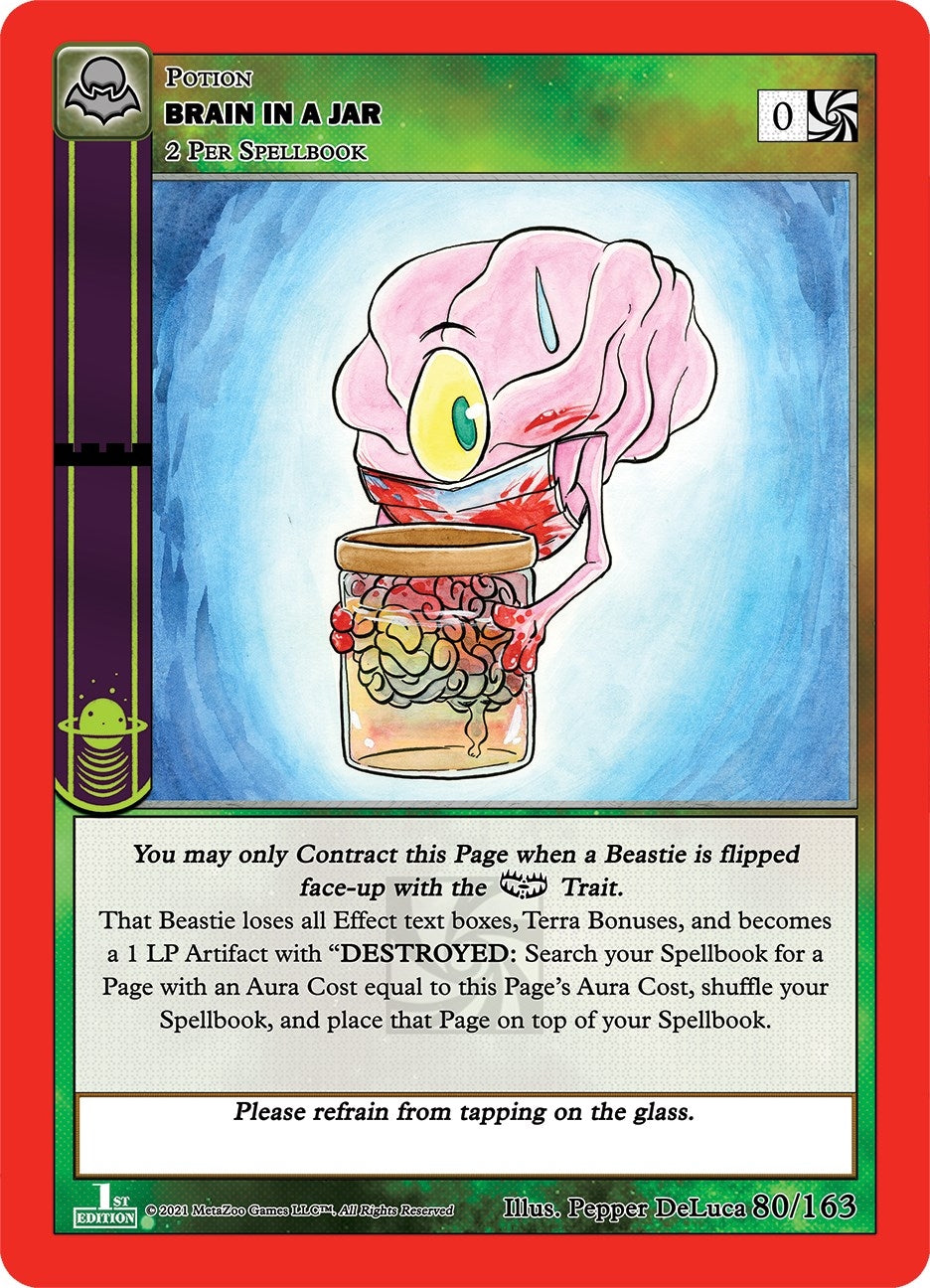 Image for Brain In A Jar (Nightfall: First Edition) (80/163) - MetaZoo