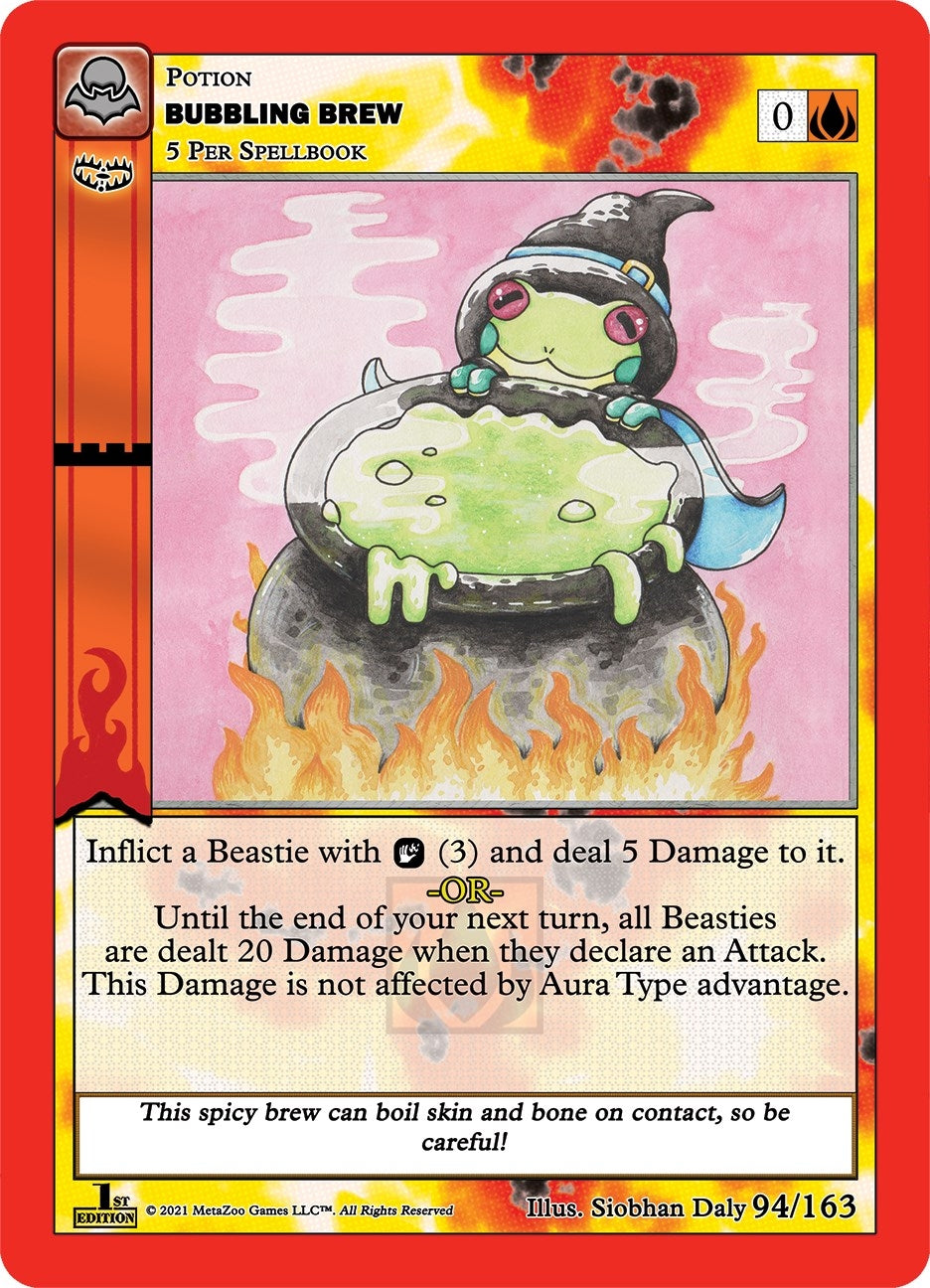 Image for Bubbling Brew (Nightfall: First Edition) (94/163) - MetaZoo